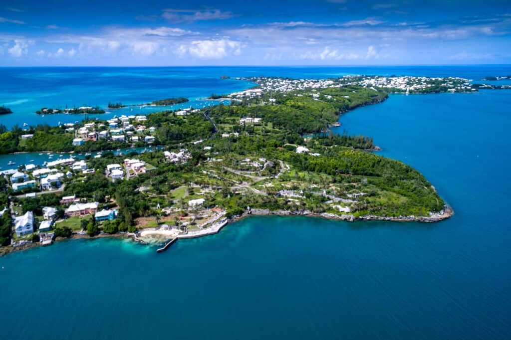 Aerial Photo of Bermuda