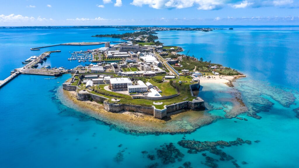 The National Museum of Bermuda in The Royal Naval Dockyard