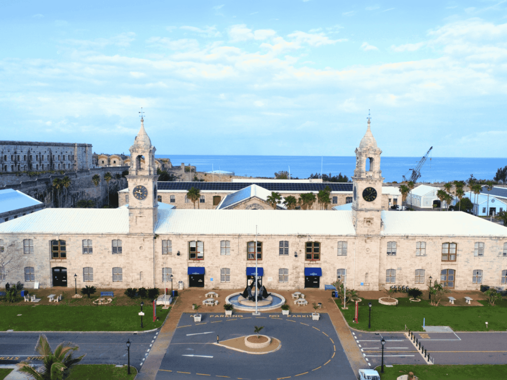 The Clocktower Mall in The Royal Naval Dockyard
